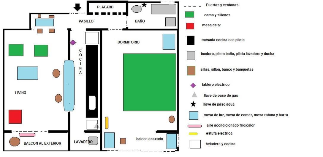 Calido, Luminoso & Excelente Ubicacion Ba Apartment บัวโนสไอเรส ภายนอก รูปภาพ
